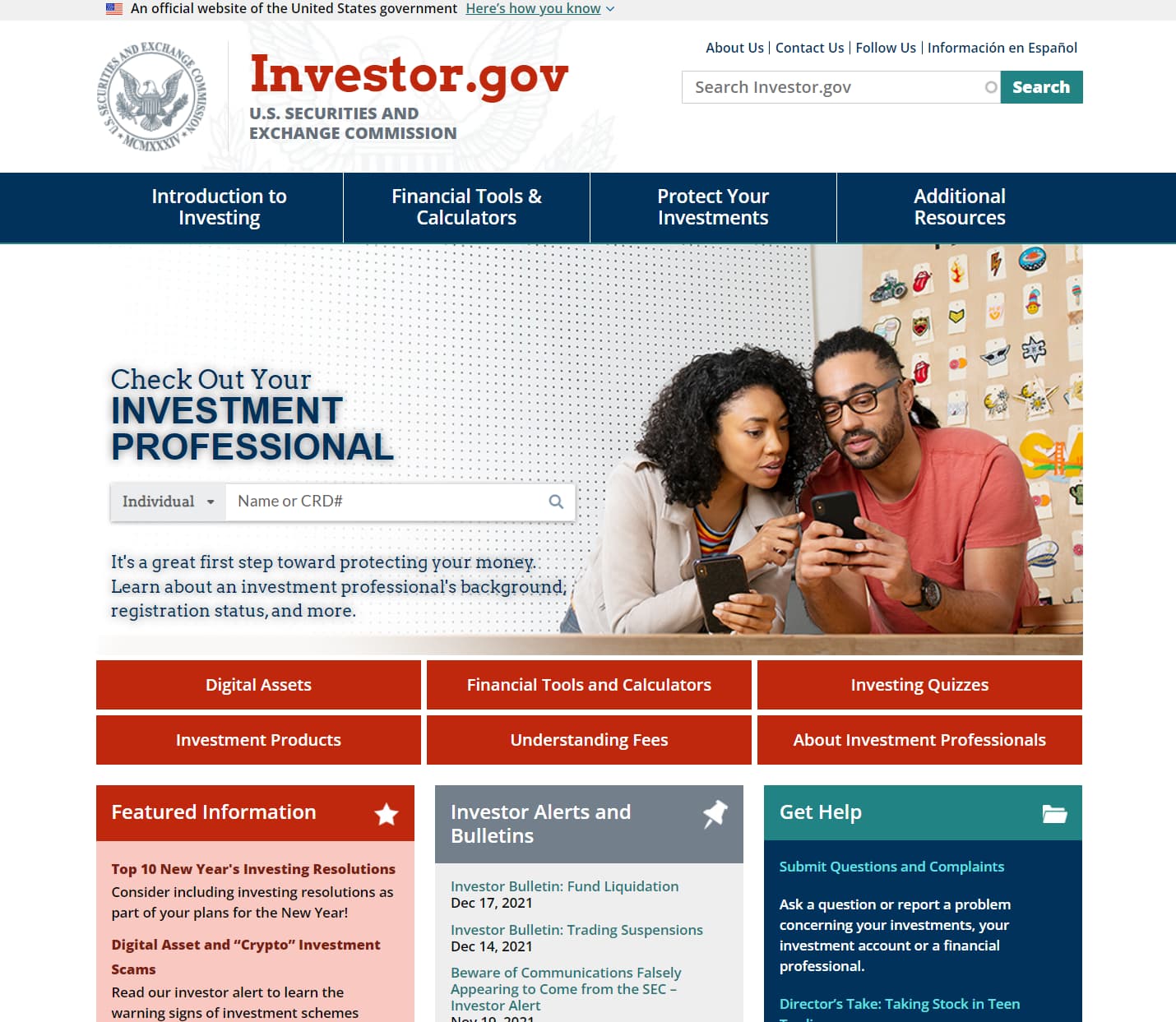 Investor.gov