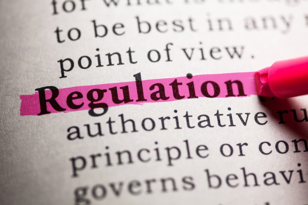 regulation underlined